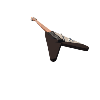 Electric Guitar Arrow Brown